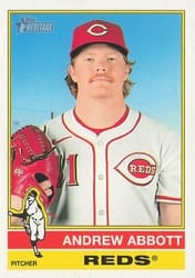 2025 Topps Heritage Base Set Andrew Abbott #469 card