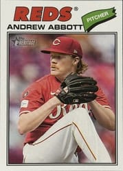 2026 Topps Heritage Base Set Andrew Abbott #31 card