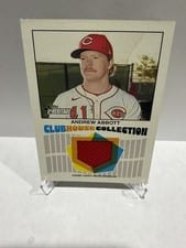 2026 Topps Heritage Clubhouse Collection Relics Andrew Abbott #CCR-AA card