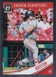 2018 Donruss Optic Base Set Andrew Benintendi #135 card