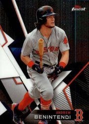 2018 Finest Base Set Andrew Benintendi #7 card
