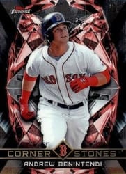 2018 Finest Cornerstones Andrew Benintendi #FC-AB card