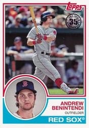 2018 Topps 1983 Topps Baseball 35th Anniversary Andrew Benintendi #83-43 card