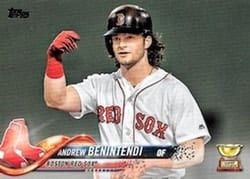 2018 Topps Base Set Andrew Benintendi #556 card