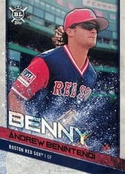 2018 Topps Big League Base Set Andrew Benintendi #276b card