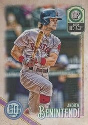 2018 Topps Gypsy Queen Base Set Andrew Benintendi #237 card