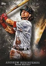 2018 Topps Inception Base Set Andrew Benintendi #55 card