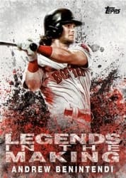 2018 Topps Legends in the Making (Series One) Andrew Benintendi #LTM-AB card