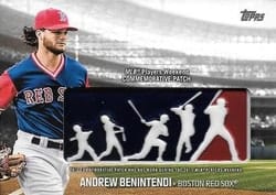 2018 Topps Players Weekend Logo Patches Andrew Benintendi #PWP-ABN card