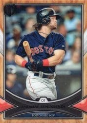 2018 Topps Tribute Base Set Andrew Benintendi #5 card