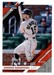 2019 Donruss Base Set Andrew Benintendi #76a card
