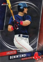 2019 Finest Base Set Andrew Benintendi #114 card