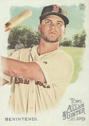 2019 Topps Allen & Ginter Base Set Andrew Benintendi #96 card