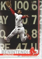 2019 Topps Base Set Andrew Benintendi #579 card