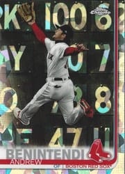 2019 Topps Chrome Sapphire Edition Base Set Andrew Benintendi #579 card