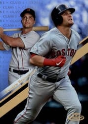 2019 Topps Gold Label Base Set Andrew Benintendi #10 card