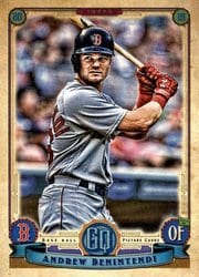 2019 Topps Gypsy Queen Base Set Andrew Benintendi #205 card