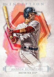 2019 Topps Inception Base Set Andrew Benintendi #84 card