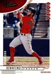 2020 Panini Absolute Base Set Andrew Benintendi #6 card
