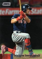 2020 Stadium Club Base Set Andrew Benintendi #195 card
