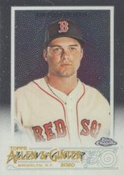 2020 Topps Allen & Ginter Chrome Base Set Andrew Benintendi #82 card