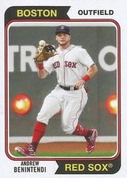 2020 Topps Archives Base Set Andrew Benintendi #191 card