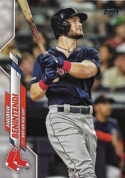 2020 Topps Base Set Andrew Benintendi #196 card