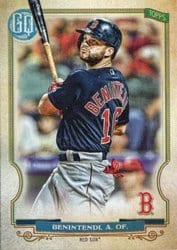 2020 Topps Gypsy Queen Base Set Andrew Benintendi #117 card
