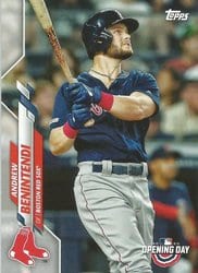 2020 Topps Opening Day Base Set Andrew Benintendi #166 card