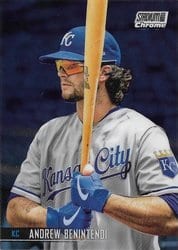 2021 Stadium Club Chrome Base Set Andrew Benintendi #147 card