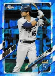 2021 Topps Chrome Update Sapphire Edition Base Set Andrew Benintendi #US300 card