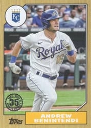 2022 Topps 1987 Topps Baseball (Series 2) Andrew Benintendi #87TB-18 card