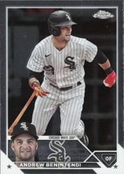 2023 Topps Chrome Update Base Set Andrew Benintendi #USC15 card