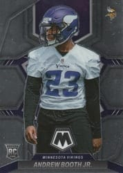 2022 Panini Mosaic Base Set Andrew Booth Jr #386 card