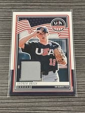 2025 Panini Stars & Stripes USA Materials Andrew Brech #USA-AB card