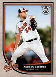 2018 Topps Big League Base Set Andrew Cashner #93 card