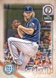 2018 Topps Gypsy Queen Base Set Andrew Cashner #5 card