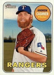 2018 Topps Heritage Base Set Andrew Cashner #149 card