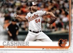 2019 Topps Base Set Andrew Cashner #338 card