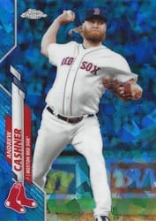 2020 Topps Chrome Sapphire Edition Base Set Andrew Cashner #153 card