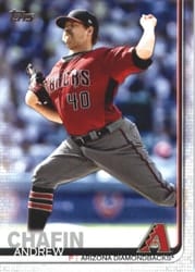 2019 Topps Base Set Andrew Chafin #484 card