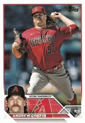 2023 Topps Update Base Set Andrew Chafin #US62 card