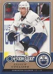 2008-09 O-Pee-Chee Base Set Andrew Cogliano #445 card