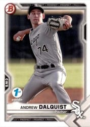 2021 Bowman 1st Edition Base Set Andrew Dalquist #BP-64 card