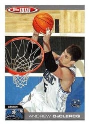 2004-05 Topps Total Base Set Andrew Declercq #253 card