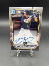 2026 Bowman Chrome Prospect Autograph Andrew Fischer #CPA-AF card