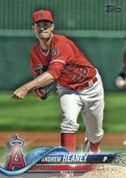 2018 Topps Base Set Andrew Heaney #491 card