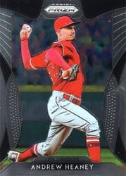 2019 Panini Prizm Base Set Andrew Heaney #151 card