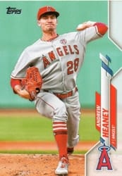 2020 Topps Base Set Andrew Heaney #66 card