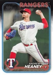 2024 Topps Base Set Andrew Heaney #665 card